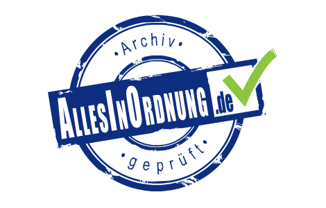 Alles In Ordnung - ELO Archiv Zertifikat
